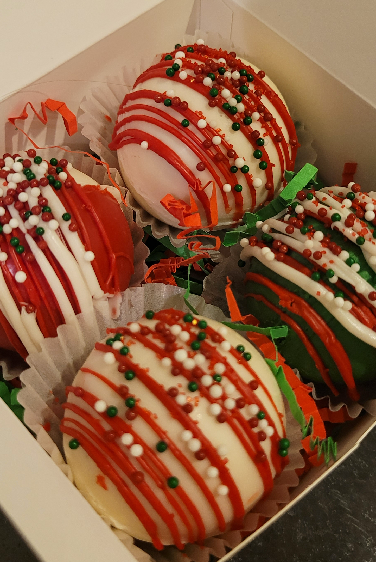 Bombas de Chocolate de Navidad 4U